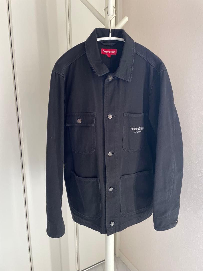 Supreme ブラック ジャケット Sサイズ