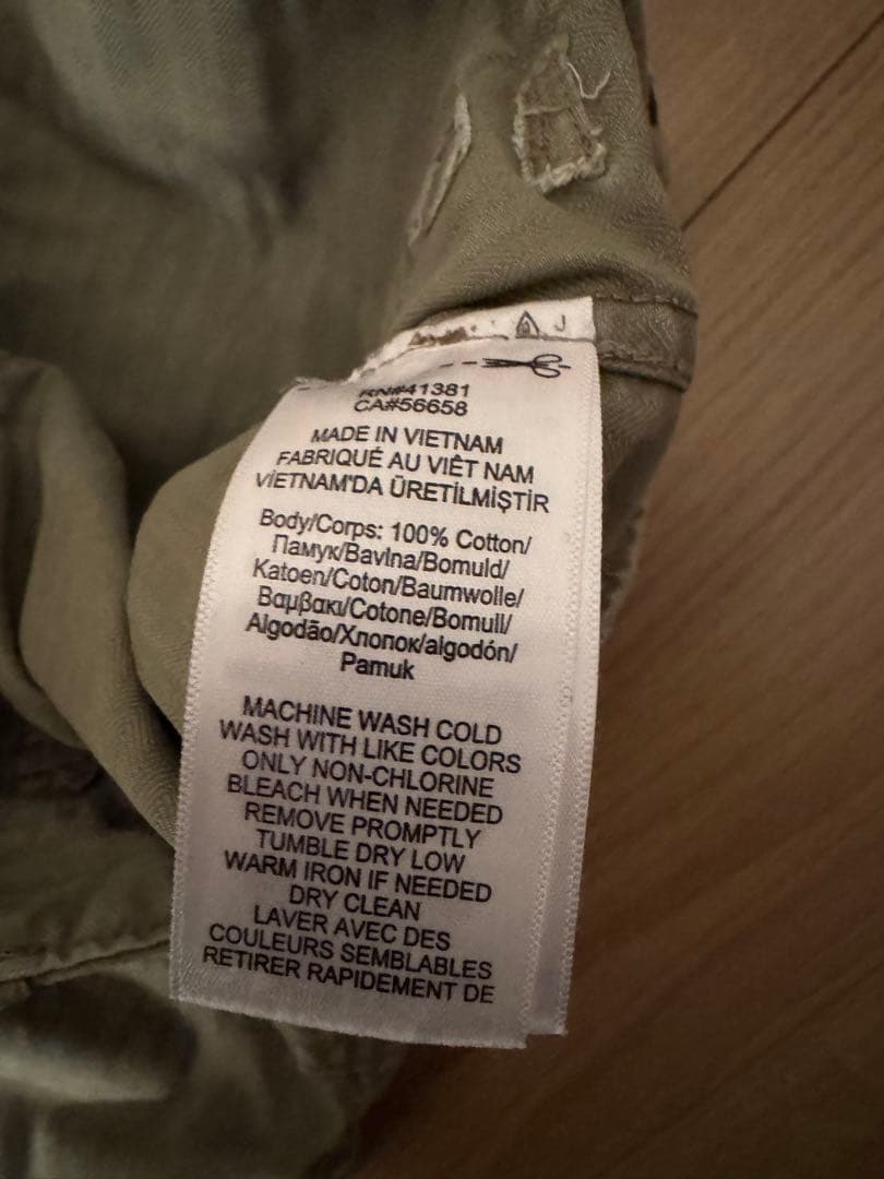 RRL ダブルアールエル ミリタリー パンツ 31 30 ヘリンボーン ベイカー