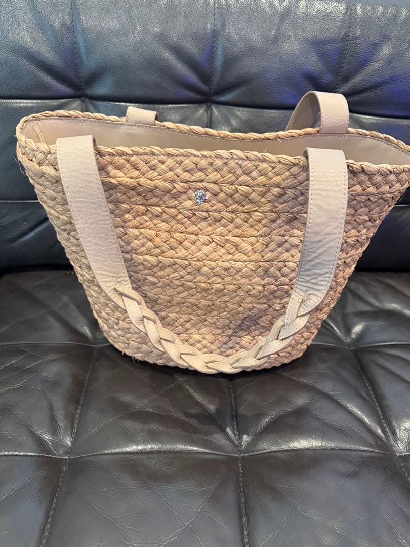 HELEN KAMINSKI ベージュ かごバッグ　美品