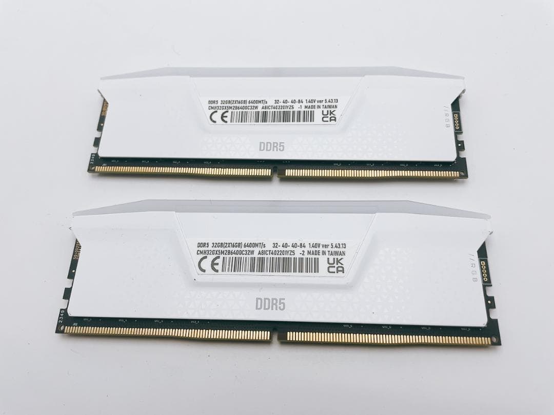 [1370]Corsair DDR5 32GB（16GBx2枚）