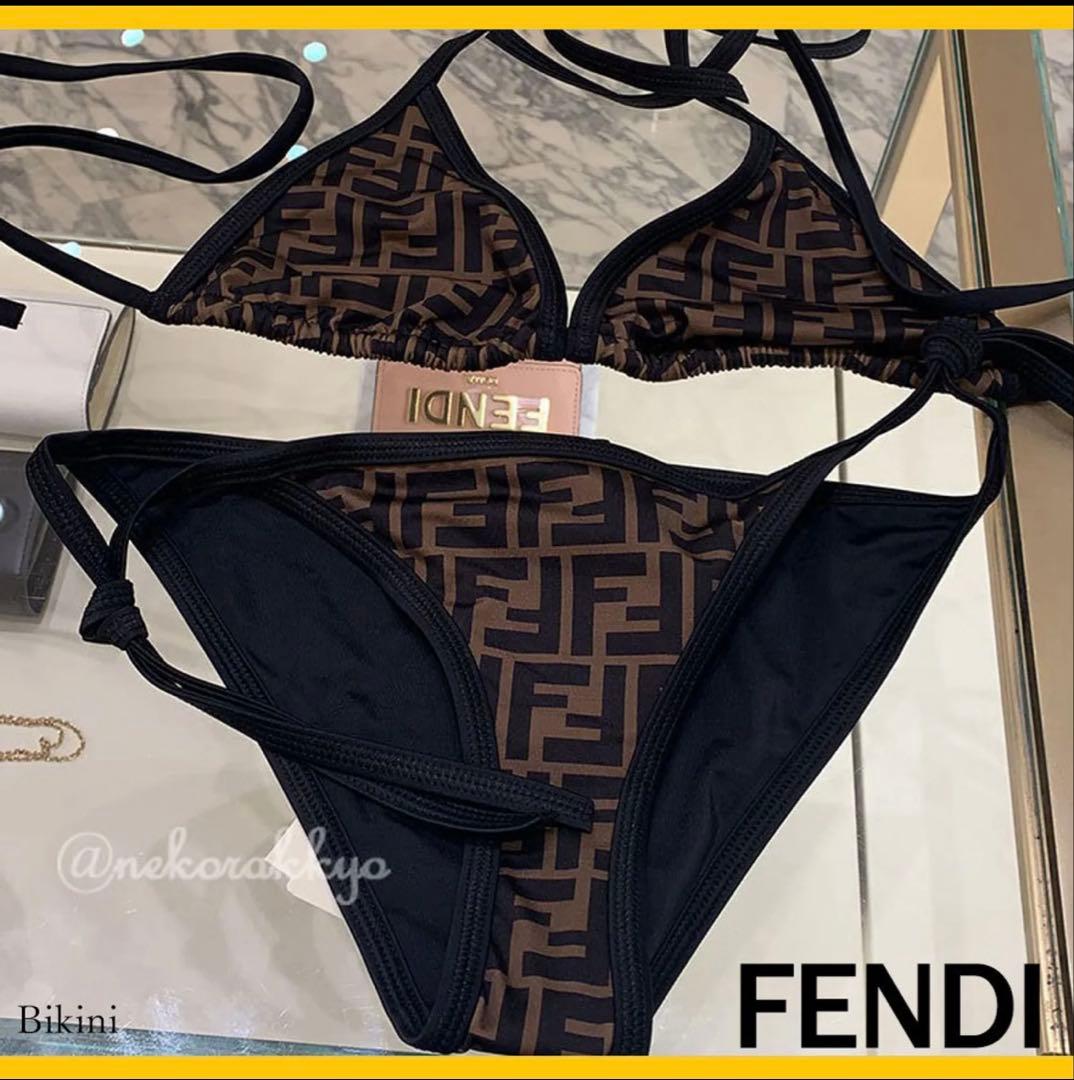 FENDI フェンディ FFモチーフ ビキニ 36 美品 袋付き