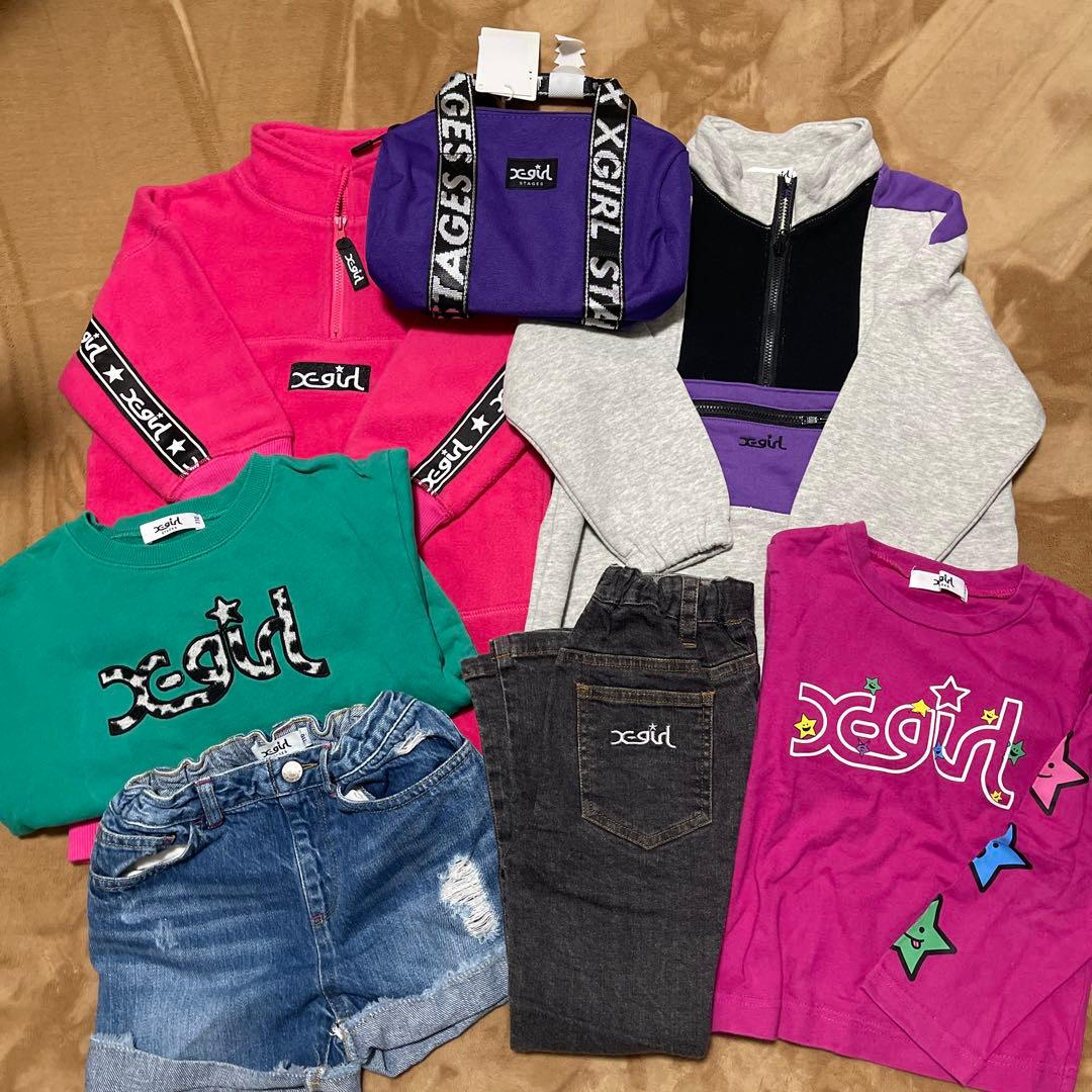 X-girl 7点セット カジュアル服 100、110cm