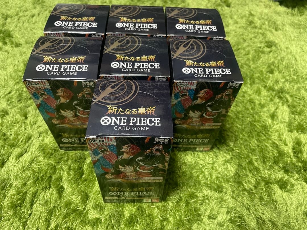ワンピースカードゲーム 新たなる皇帝 7box テープ付き