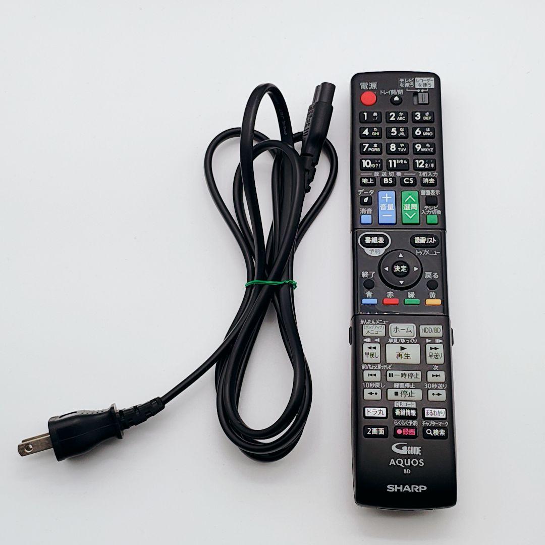 SHARP AQUOS ブルーレイ BDW-580 本体