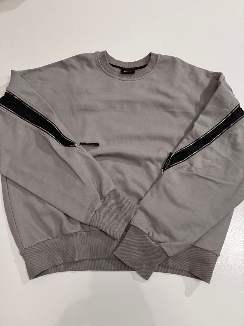 ROTOL TRANSFORM CREW NECK SWEAT グレー