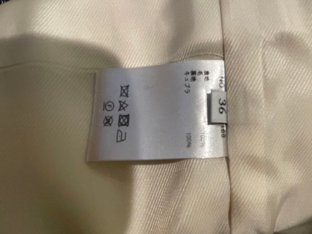 ebureライトウール　4釦　ダブルジャケット　36