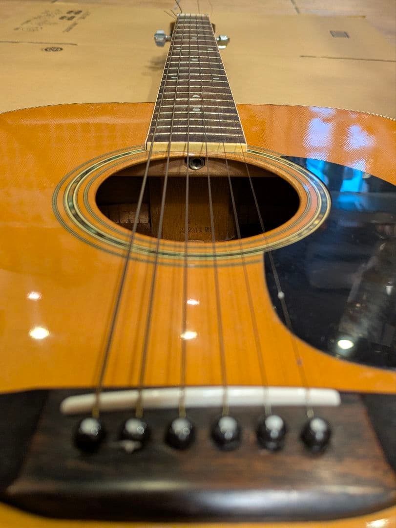 お*め様 Morris モーリス W-25 楕円幌馬車 アコースティックギター