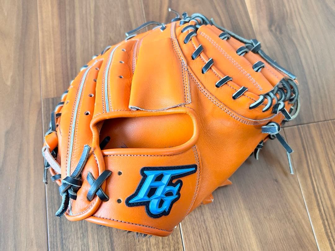 軟式用　キャッチャーミット　ハイゴールド