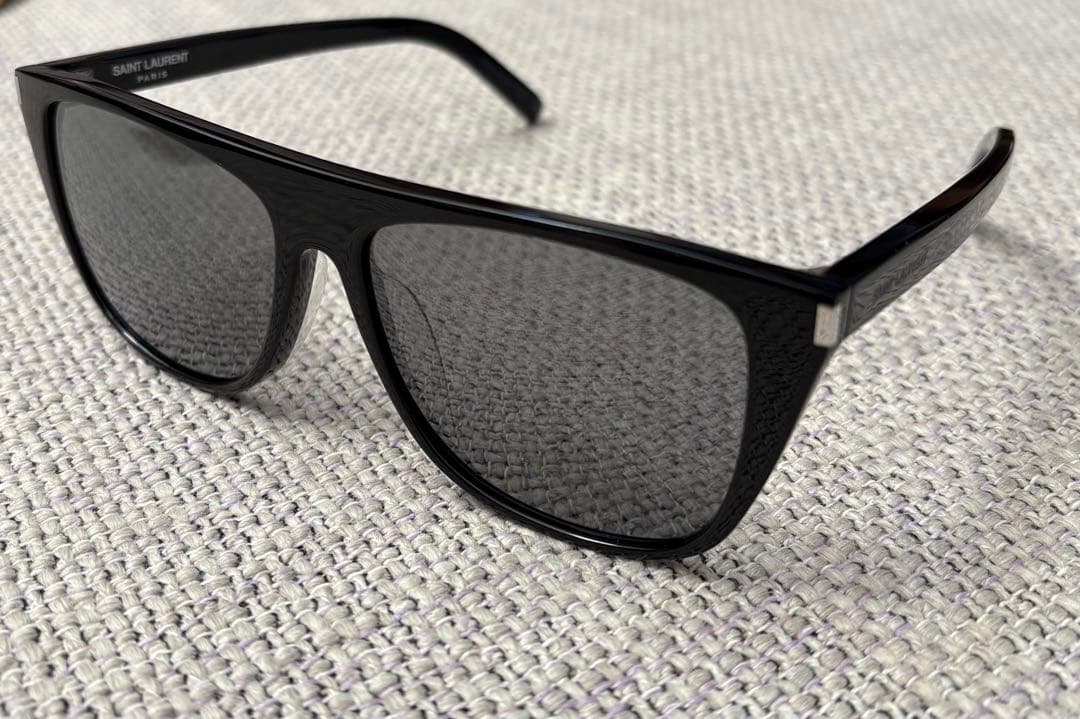 【美品/SAINT LAURENT】サンローラン サングラス ブラック