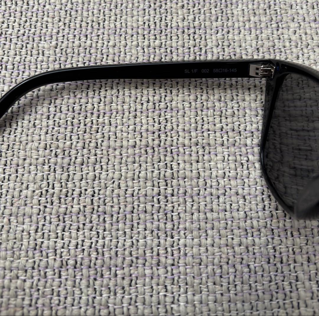 【美品/SAINT LAURENT】サンローラン サングラス ブラック