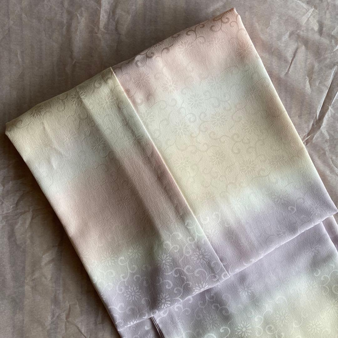 きもの英　洗える長襦袢　半衿付　新品購入後は未着用