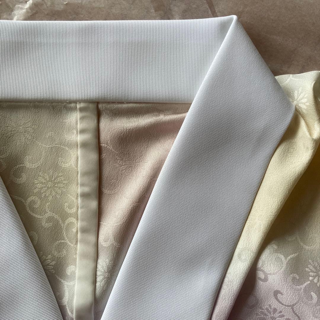 きもの英　洗える長襦袢　半衿付　新品購入後は未着用