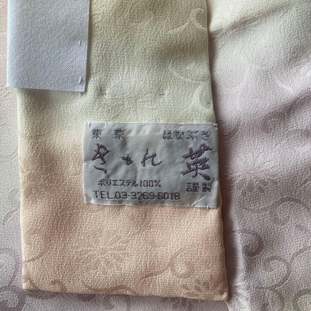 きもの英　洗える長襦袢　半衿付　新品購入後は未着用