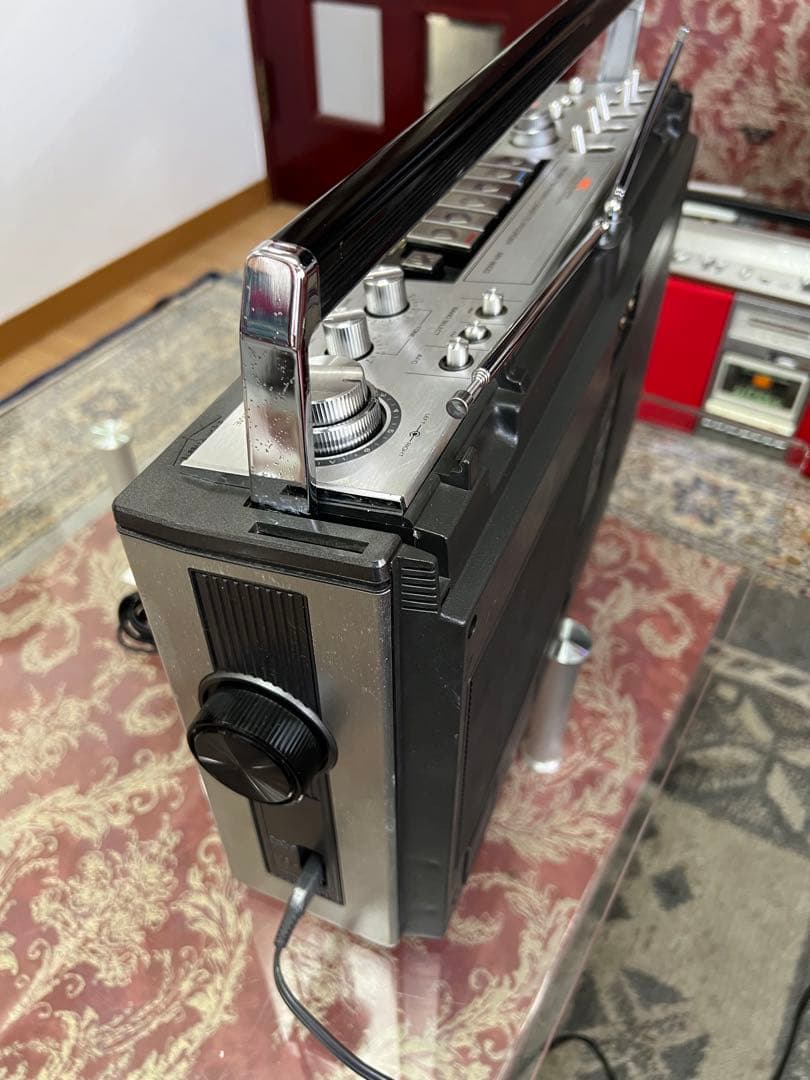 希少SanyoサンヨーMR-9600ラジカセ昭和レトロメンテナンス済み中古美品