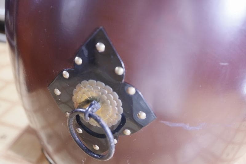 ◆特大 1尺6寸　和太鼓　長胴太鼓 胴高45cm　和楽器　打楽器　太鼓