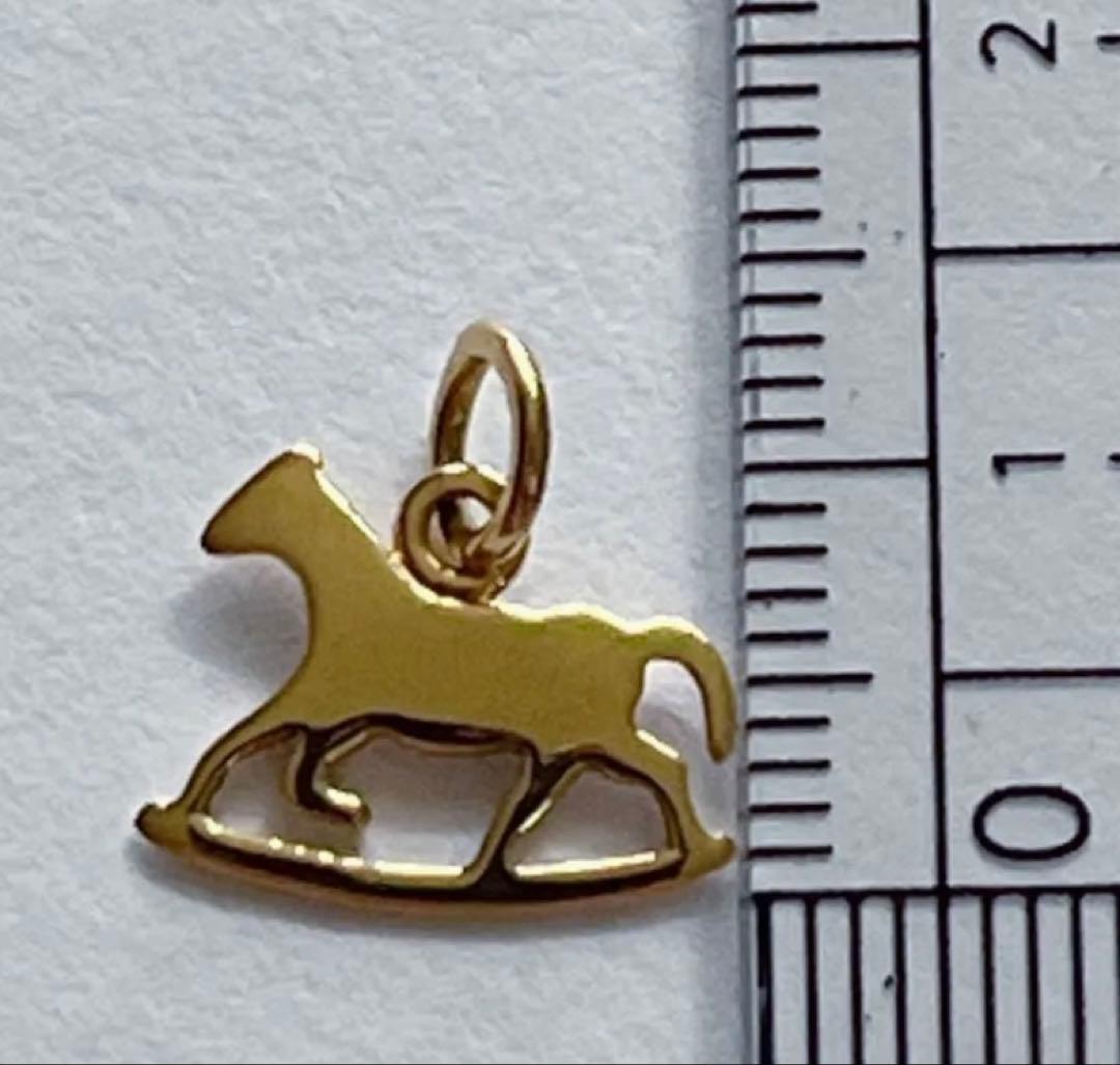 ポメラートドトチャームK18木馬