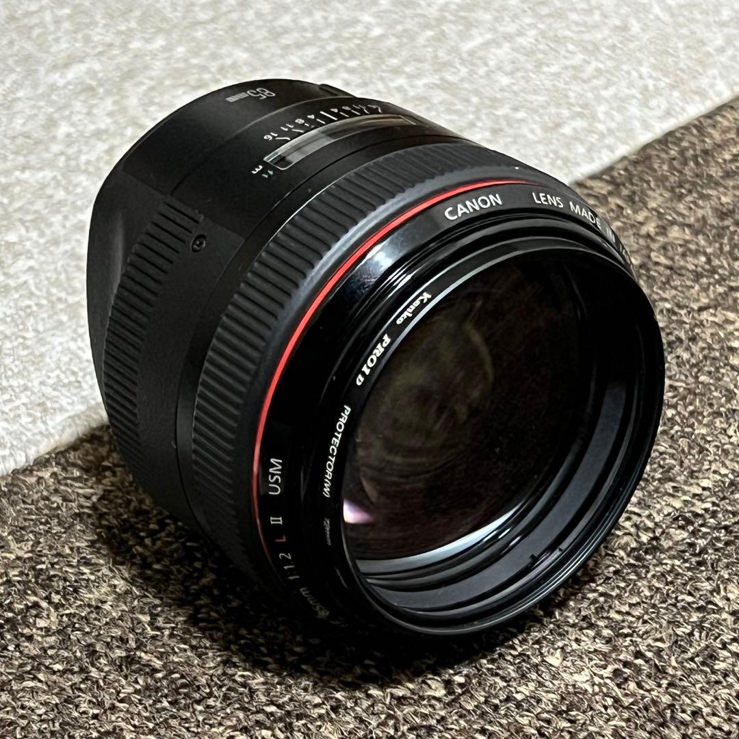 ほぼ新品 キヤノン Canon EF85mm F1.2L II USM