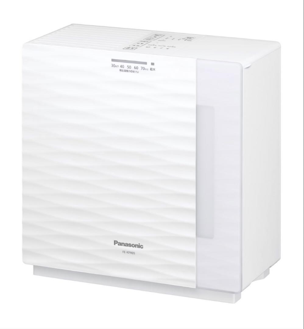 新品未使用品。Panasonic FE-KFR05-W 加湿器 ミニキーホワイト