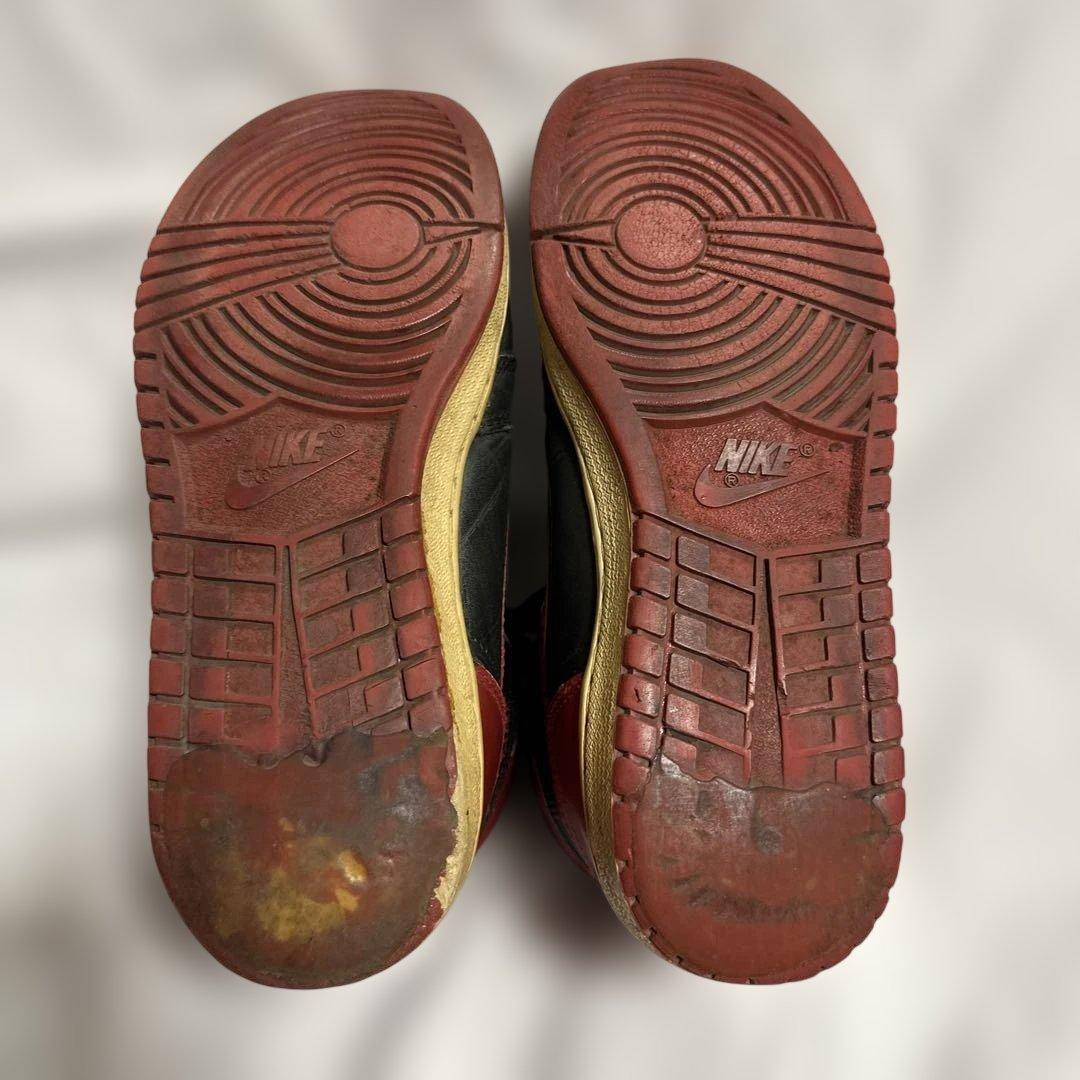 85年AJ1オリジナル黒赤(サイズ不明)