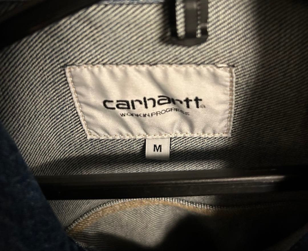 24完売品 Carhartt WIP ヘルストンジャケット M デニム
