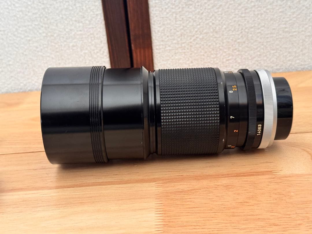 Canon FDレンズ　200mm F2.8