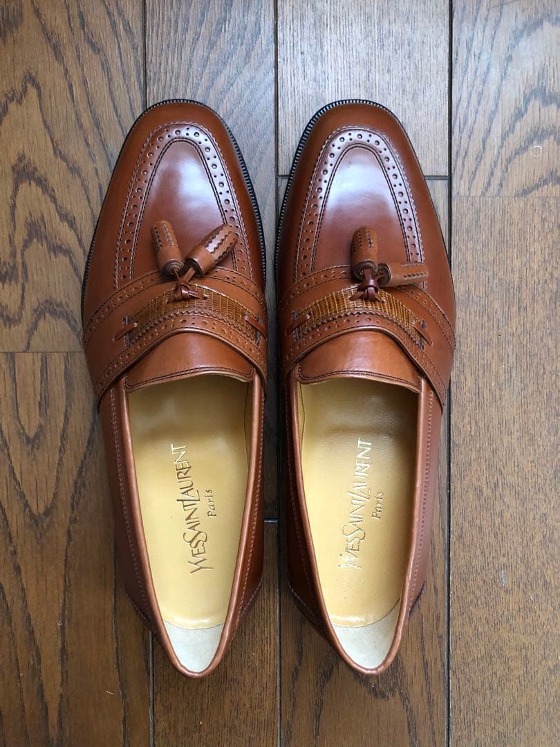 YVES SAINT LAURENT タッセルローファー 新品 26.０㎝