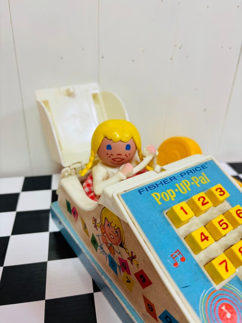 フィッシャープライス　Chime Phone ビンテージトイ　USA 1960