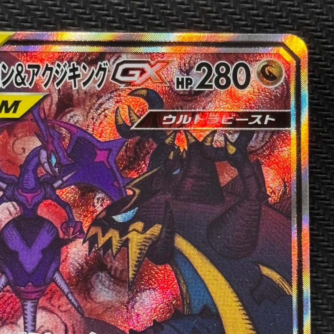 ポケモンカード　アーゴヨン&アクジキングgx sa sm12 カオスオーダーgx
