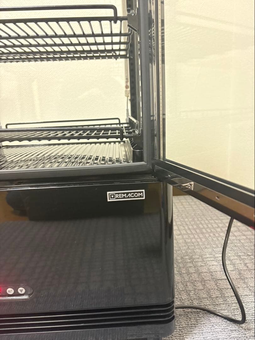 送料無料⭐︎レマコム 4面ガラス 冷蔵ショーケース 卓上型　店舗　冷蔵庫　店