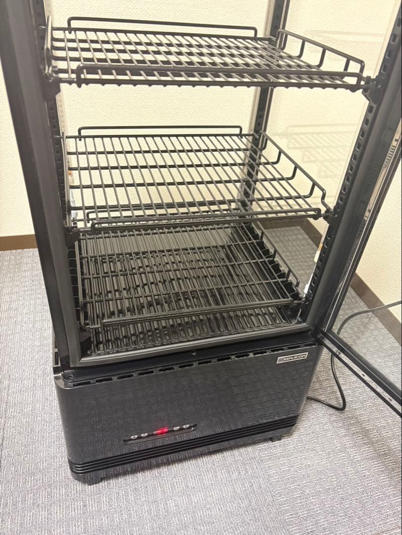 送料無料⭐︎レマコム 4面ガラス 冷蔵ショーケース 卓上型　店舗　冷蔵庫　店