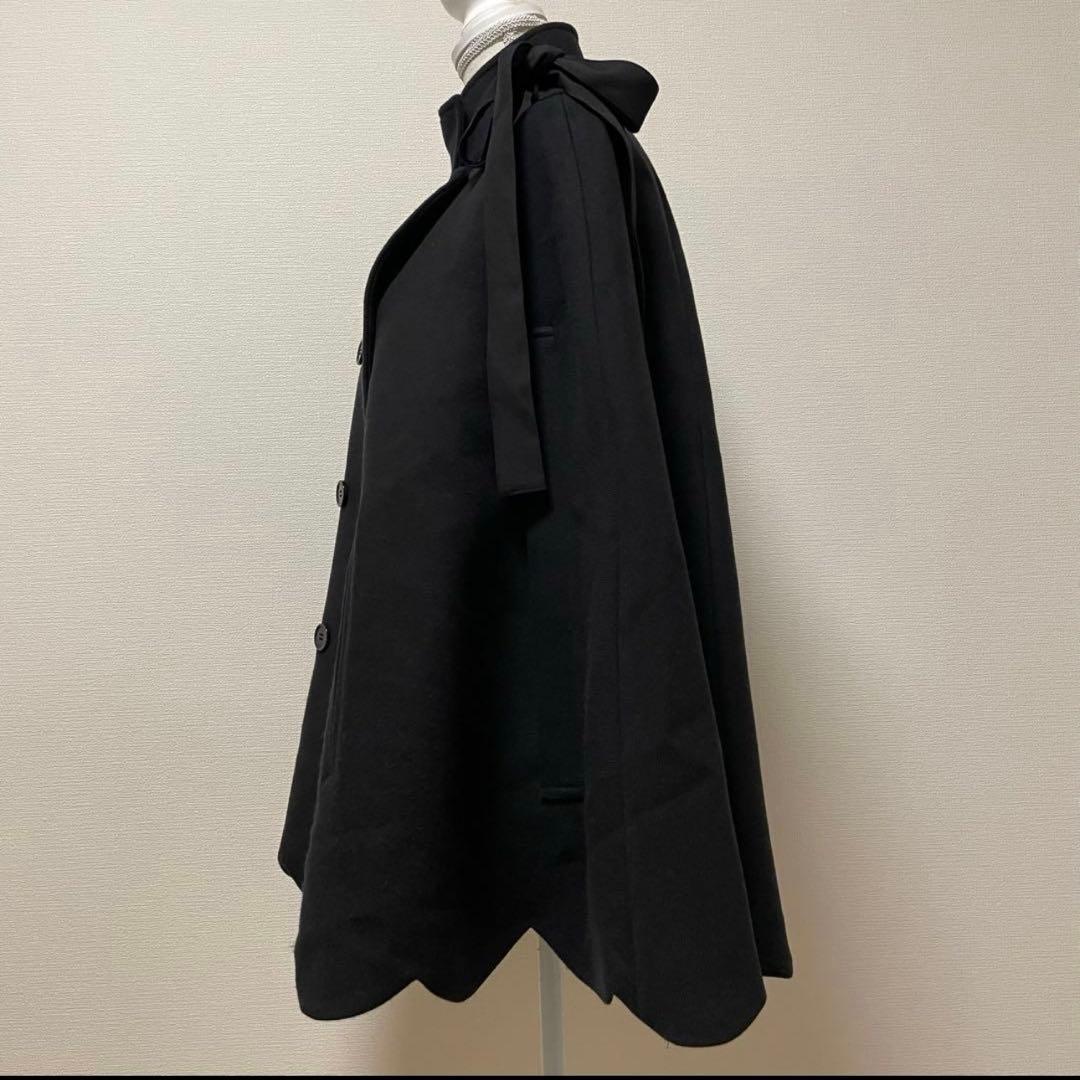 Bibiy. MELINDA CAPE ケープコート　ポンチョ　ブラック　完売