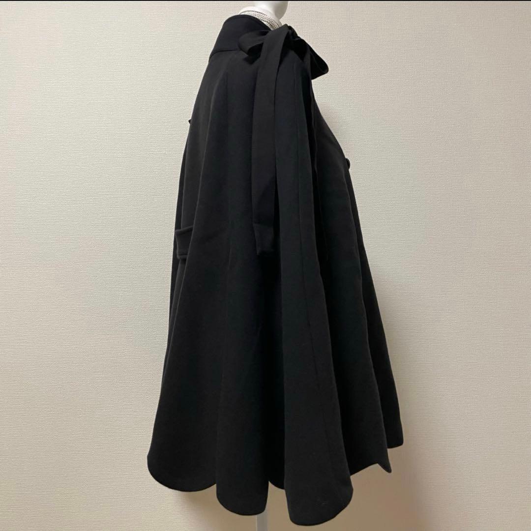 Bibiy. MELINDA CAPE ケープコート　ポンチョ　ブラック　完売