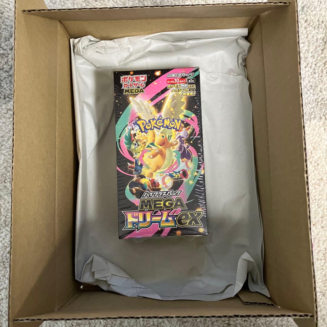 ポケモンカードゲーム　MEGAドリーム EX　シュリンクなし　ペリペリあり