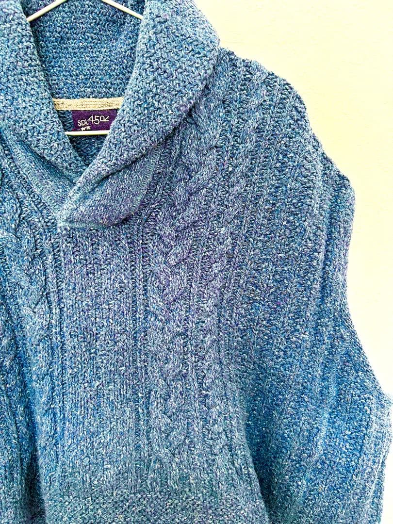 45R ケーブルニットベスト SDL