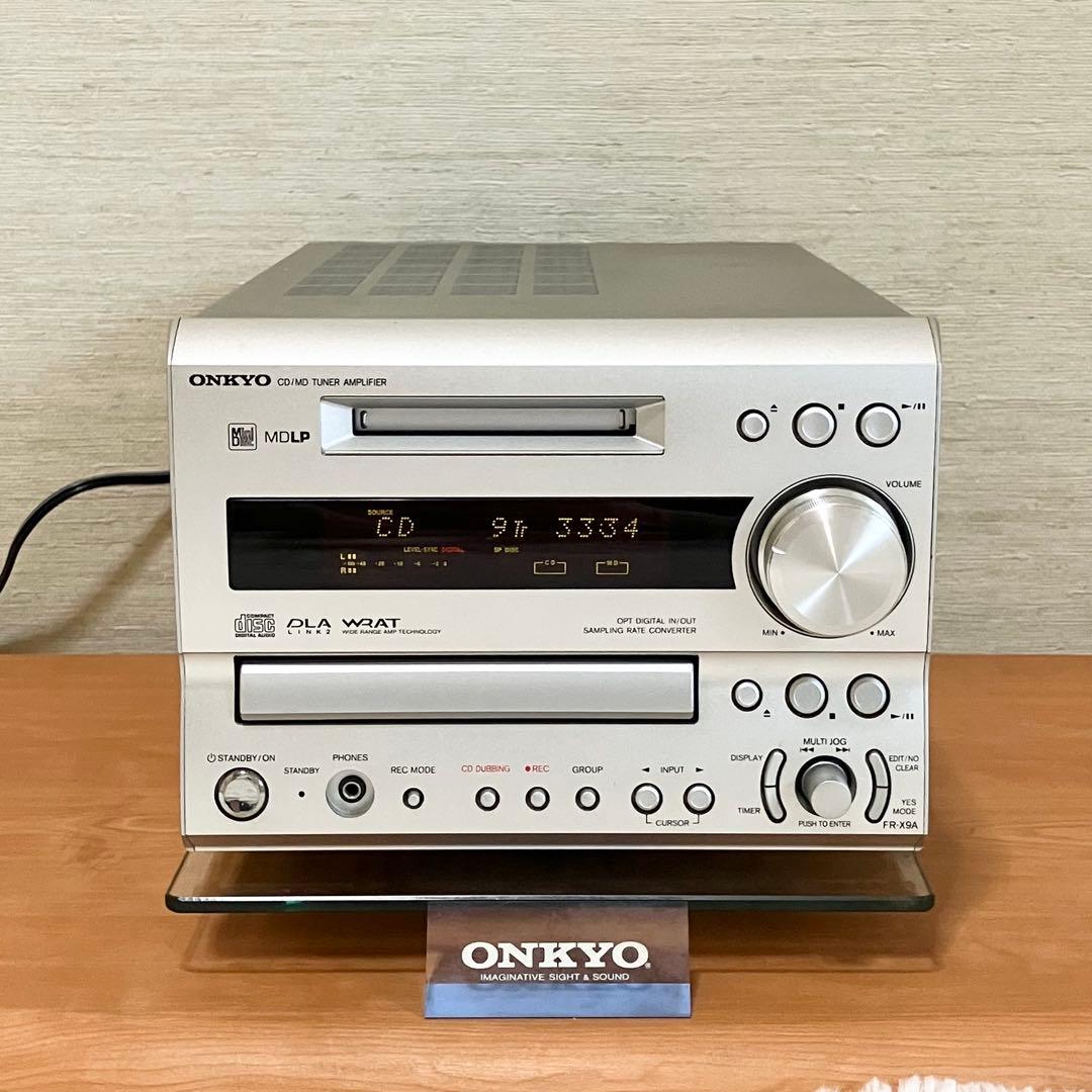 動作品　FR-X9A ONKYO ミニコンポ 本体のみ