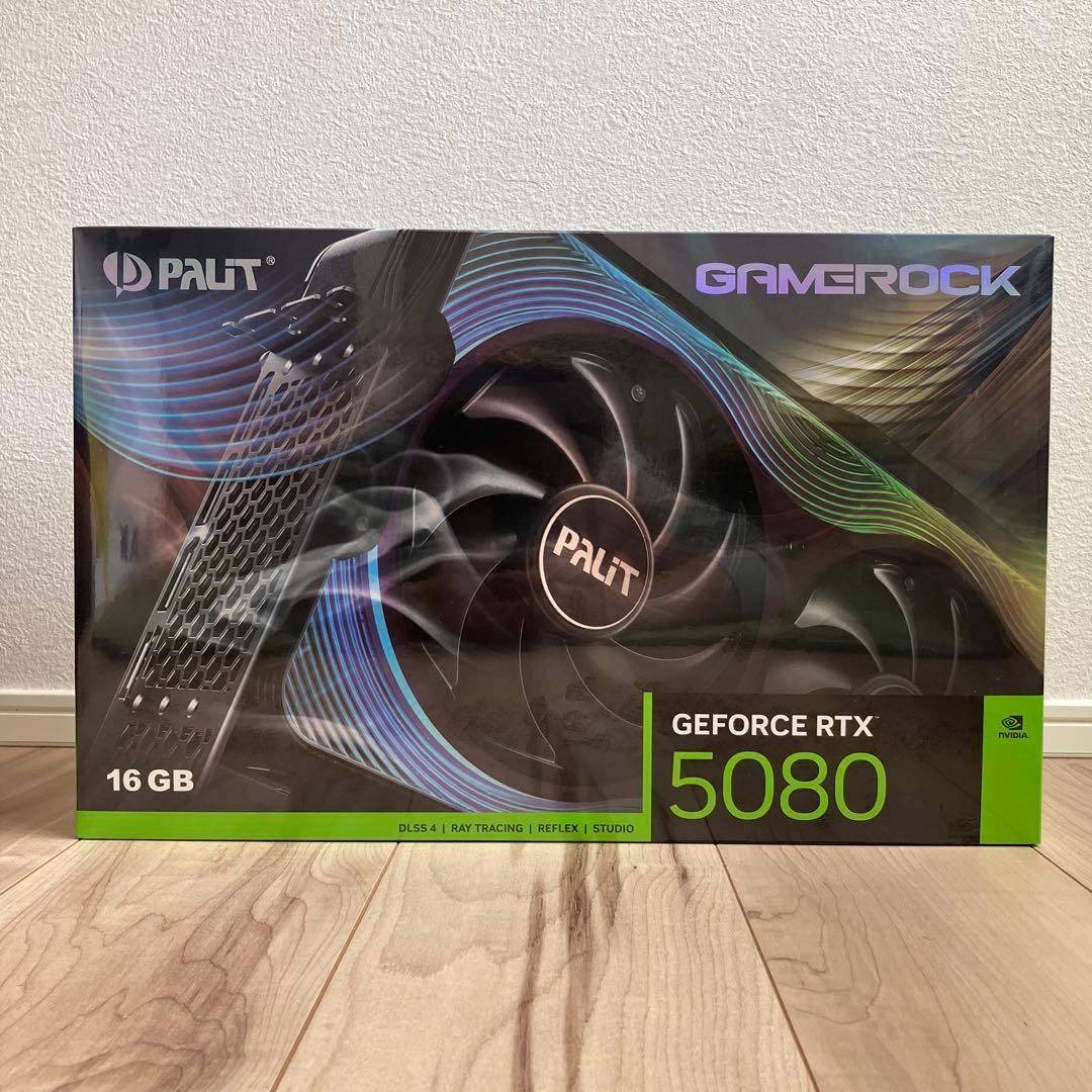 グラフィックボード・グラボ・ビデオカード PALIT GeForce RTX 5080 GameRock 16G