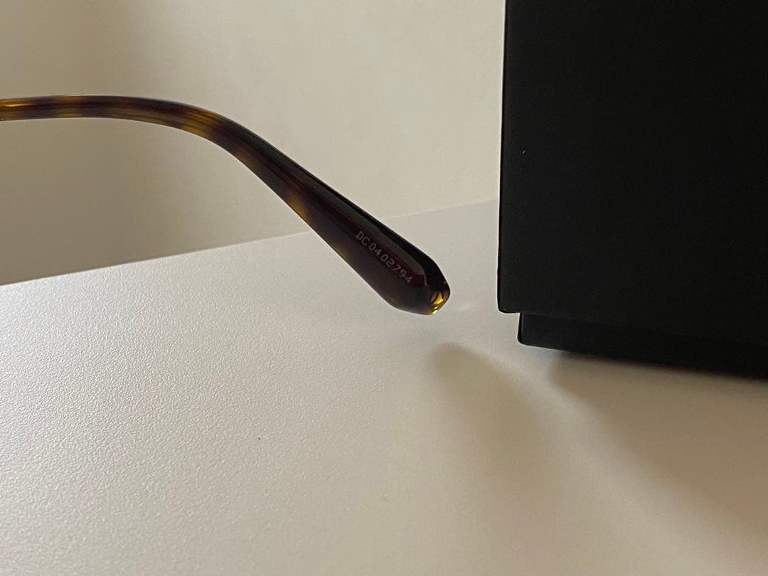 CHANEL 新品 サングラス ミラー 未使用 ケース付　べっ甲