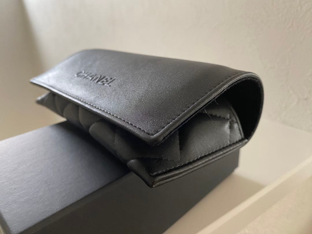 CHANEL 新品 サングラス ミラー 未使用 ケース付　べっ甲