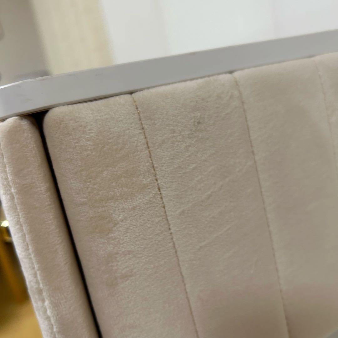 お姫様　鏡台 ドレッサー お姫系 化粧台収納 ベロア椅子 北欧風 オシャレ