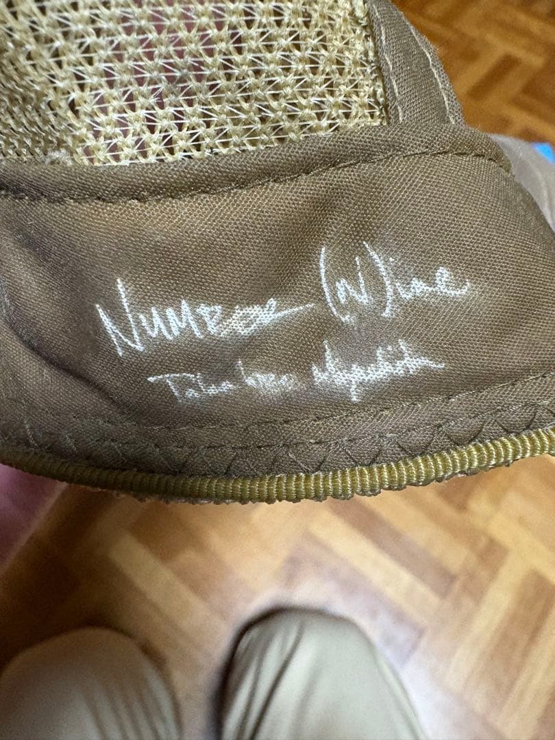 ナンバーナイン　04GIVE期　トライバルカモキャップ　NUMBER(N)INE