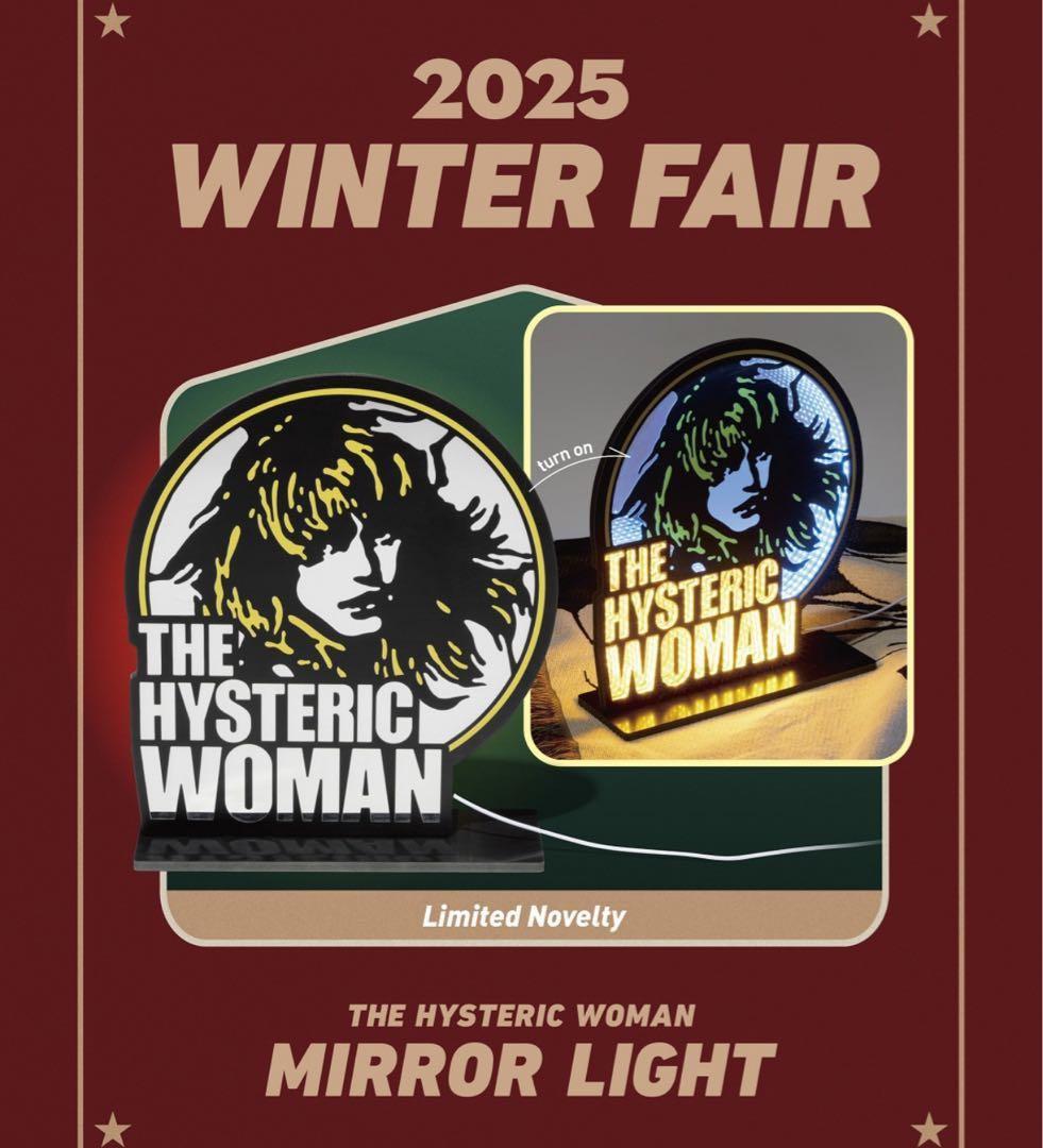 hysteric glamor ノベルティ　ミラーライト