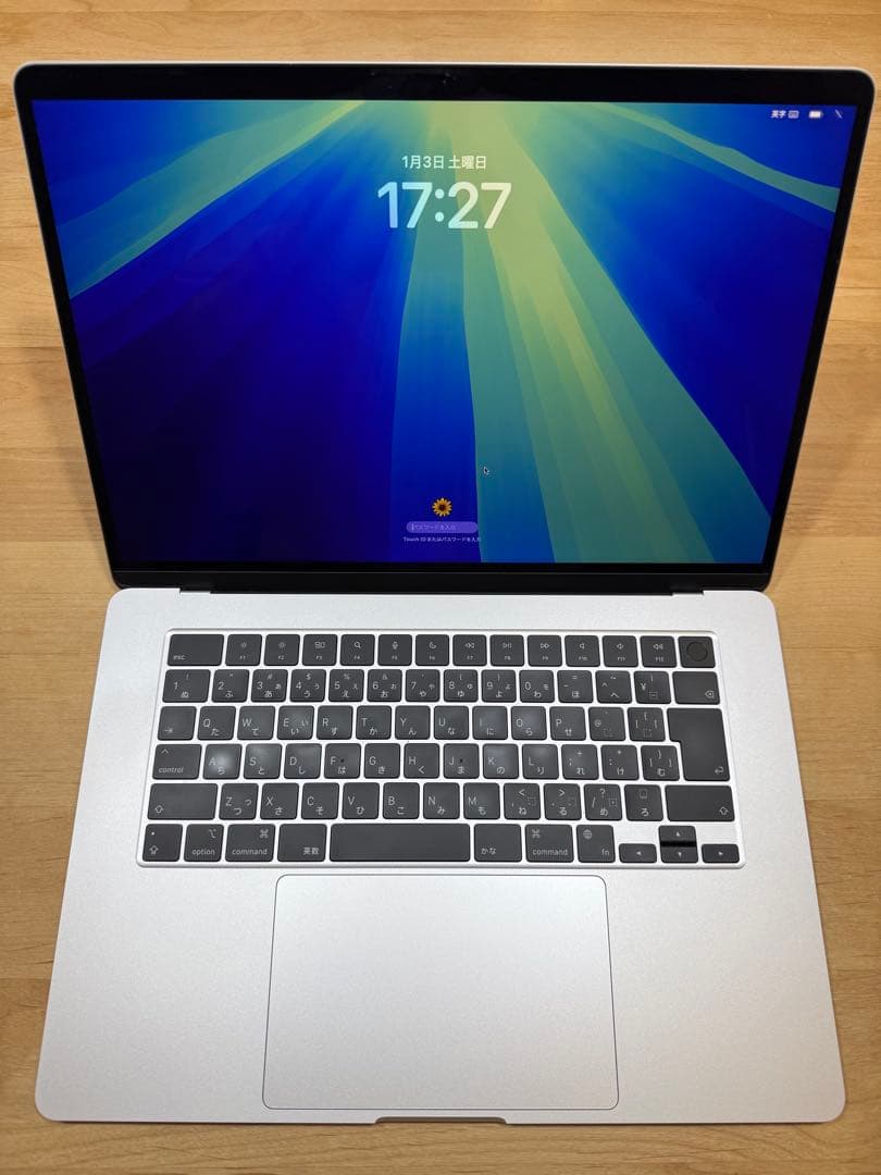 Apple MacBookAir M2 15インチ シルバー 16G/512G