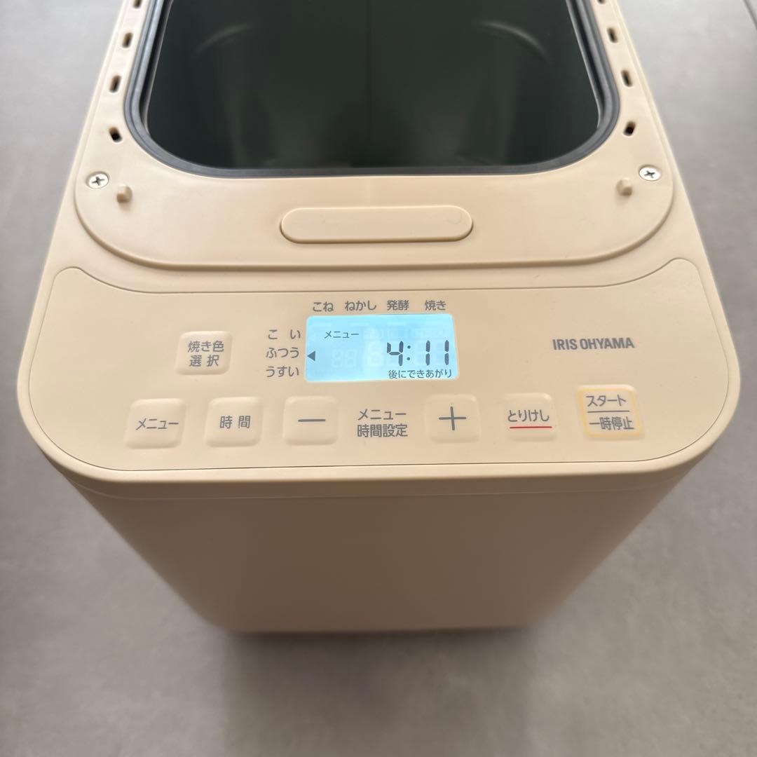 IRIS OHYAMA コンパクトホームベーカリー IBM-010-C