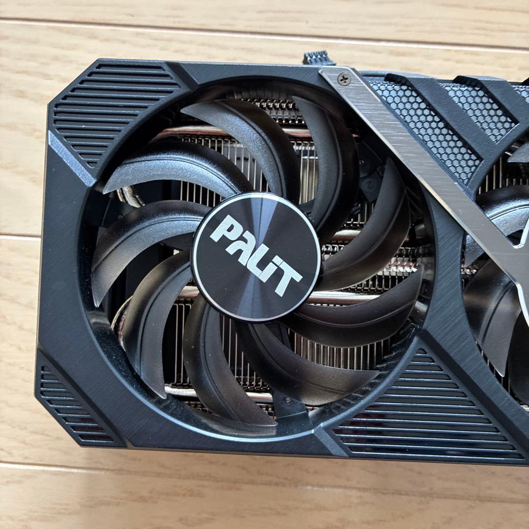 palit RTX 3090 ヒートシンク　ファン　バックプレート　LED 箱