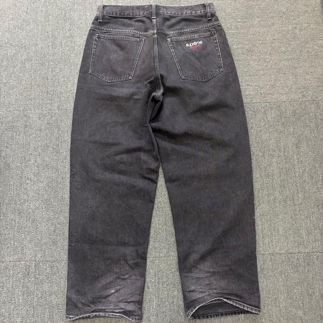 パンツ supreme baggy jeans black 25ss 30size