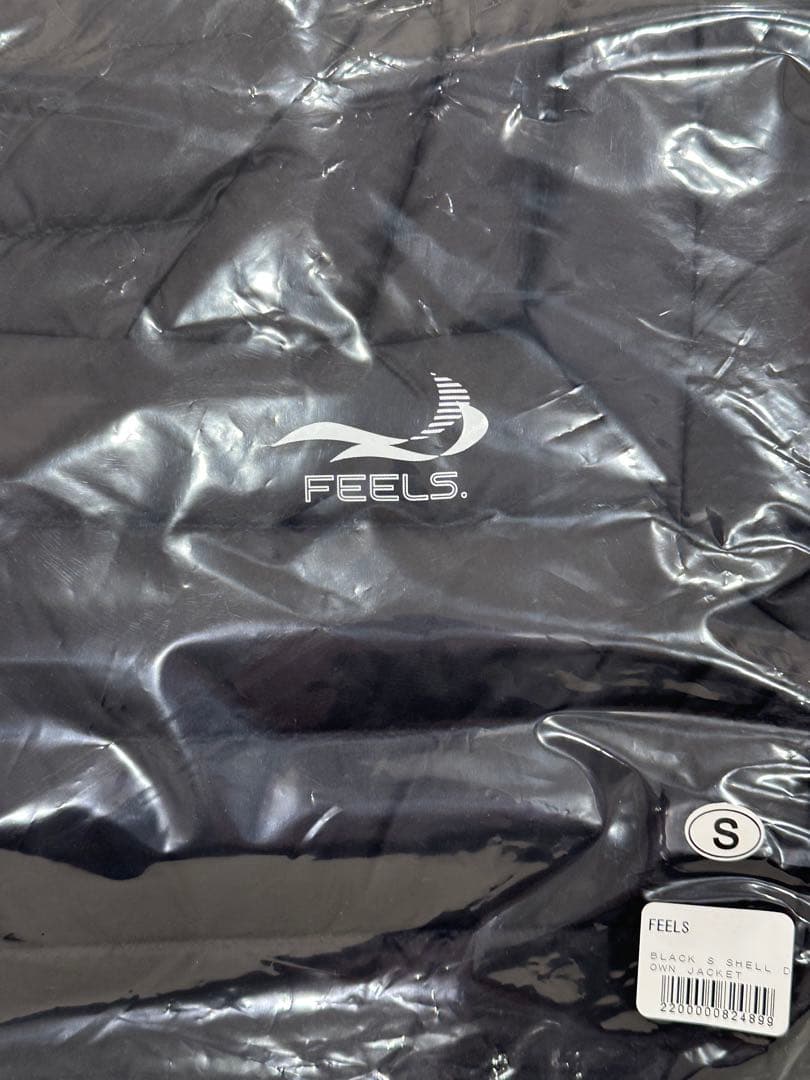 FEELS.上杉柊平 SHELL DOWN JACKET BLACK