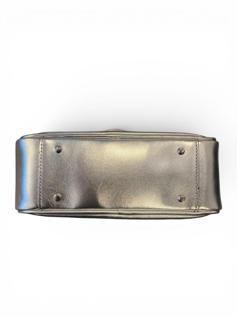 COMME des GARÇONS シルバー ハンドバッグ