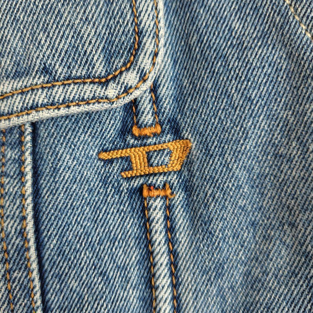 新品　現行　XL　ディーゼル　デニムジャケット　切り替え　グラデーション