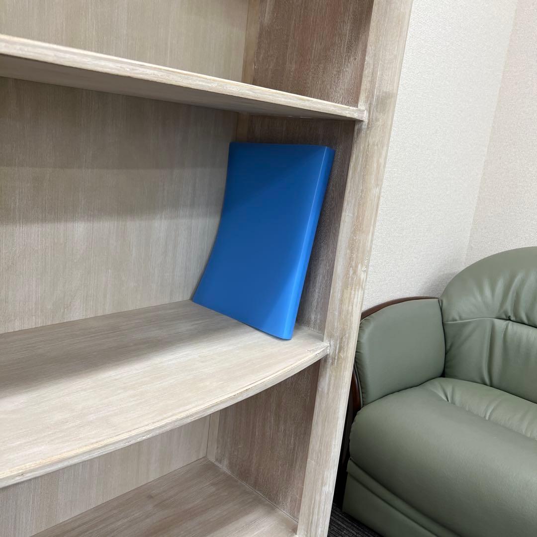 リリーホワイトリリージョン本棚ブックシェルフ北欧調家具残り少ない