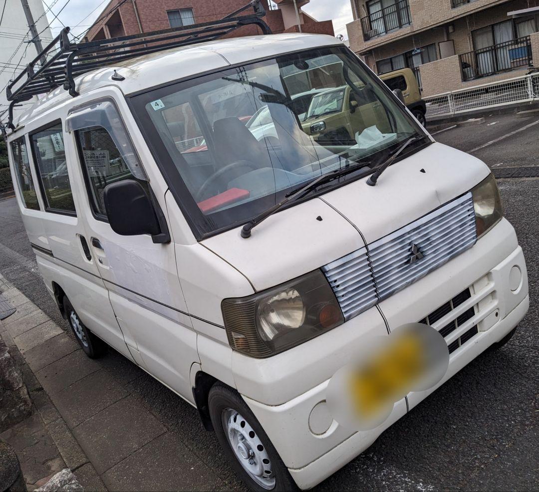 ★車検たっぷりR9/4まで★ 三菱ミニキャブ 5MT 軽バン 軽配送に♫